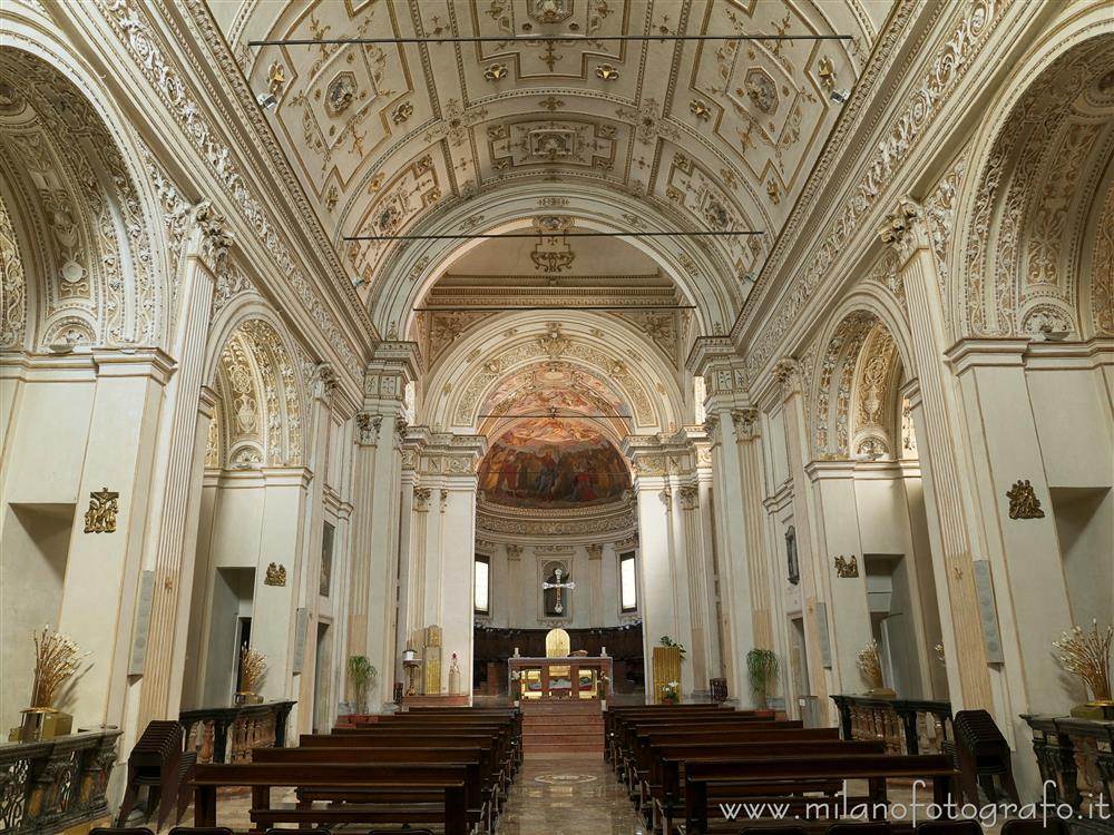 Milan (Italy) - Interior of the Church of Saints Paul and Barnabas